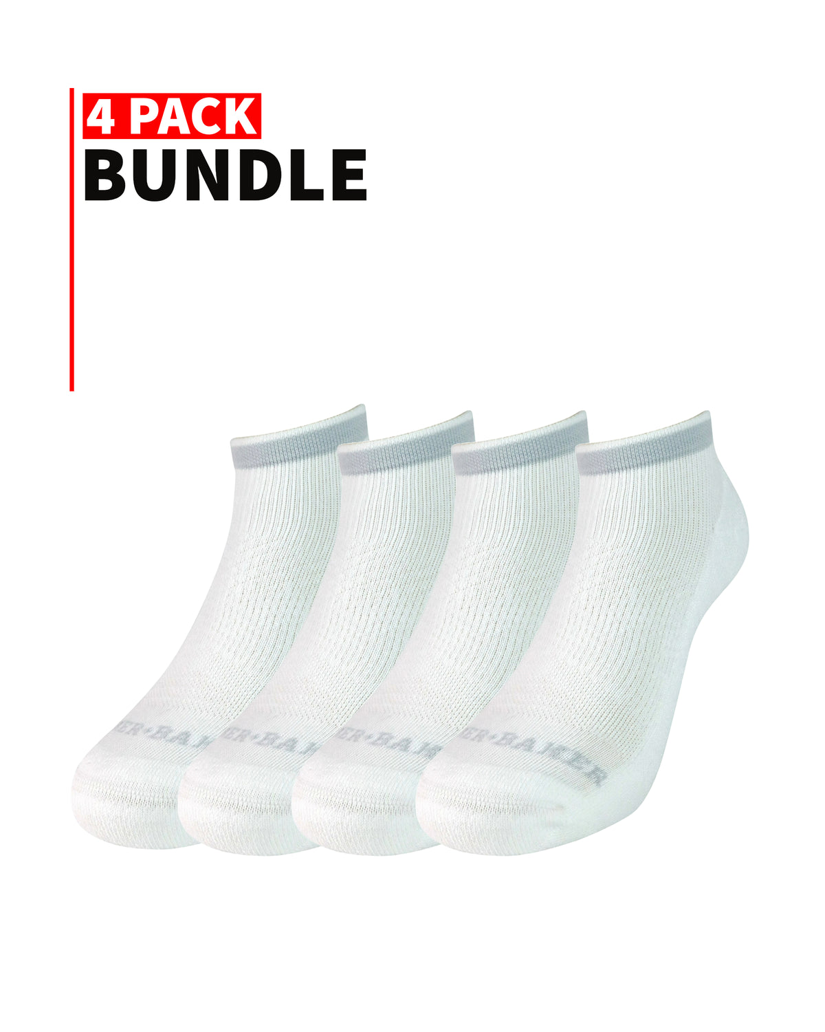 Men&#39;s drirelease Sport Socks - 4 Pack BUNDLE