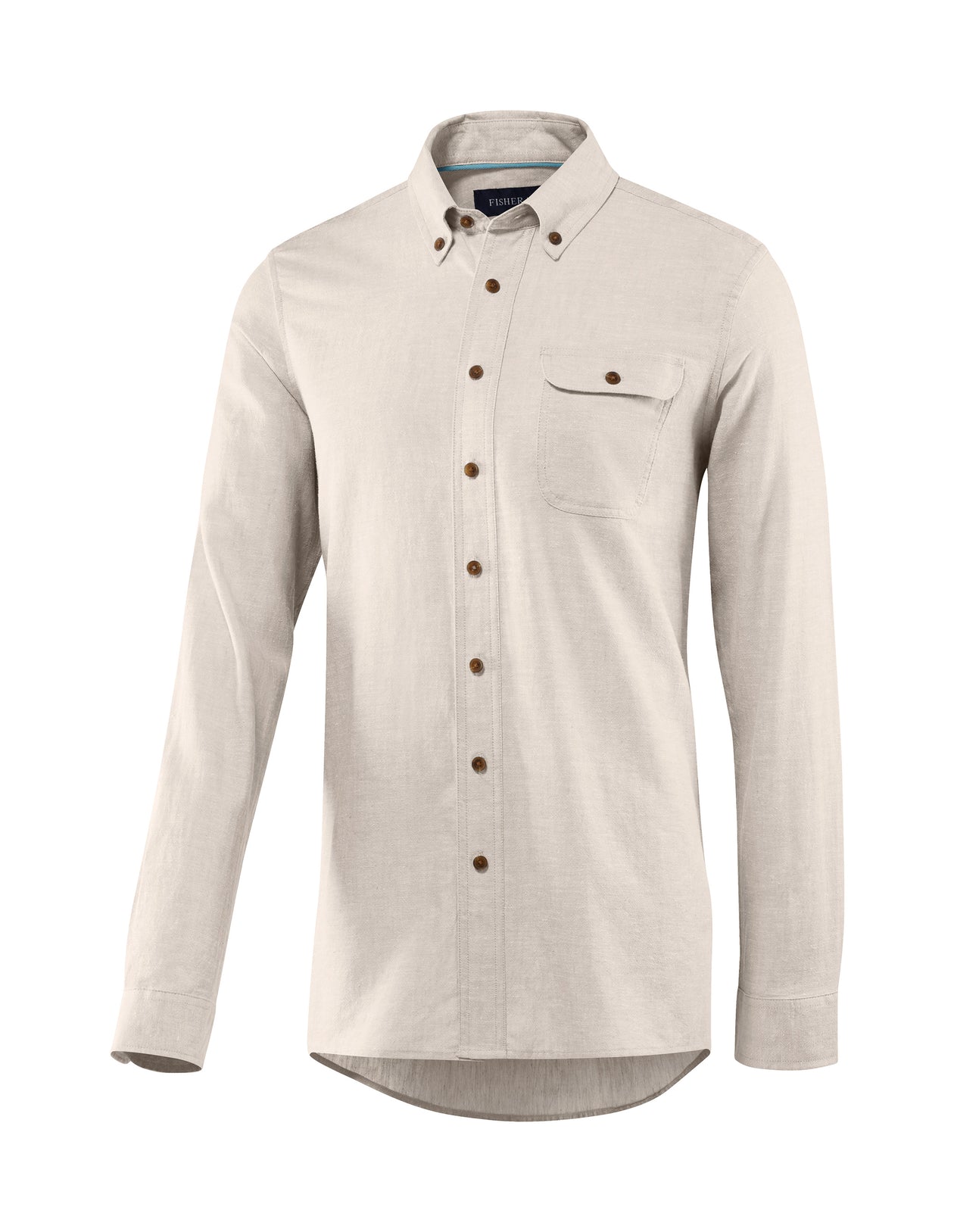 Men's Long Sleeve Button Down Shirt the Bastille Shirt by Fisher +