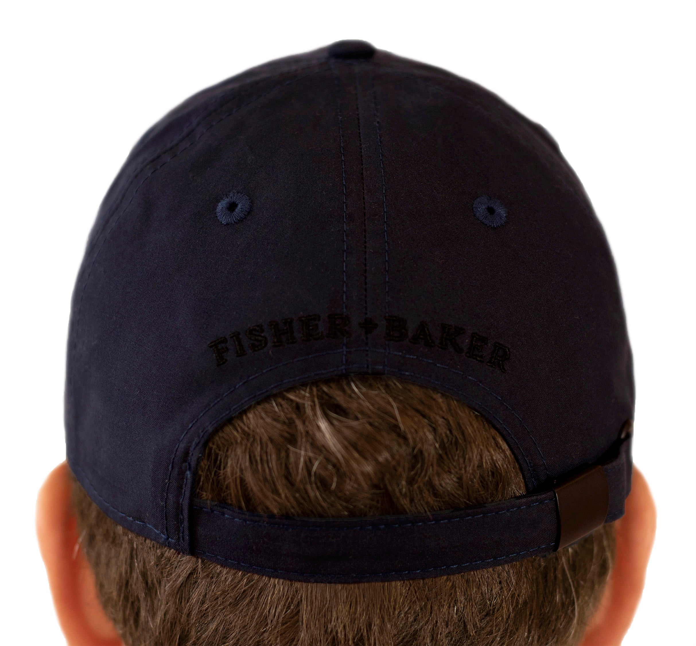 Fisher + Baker Men's Ventile Ball Cap made from soft waterproof Ventile  cotton