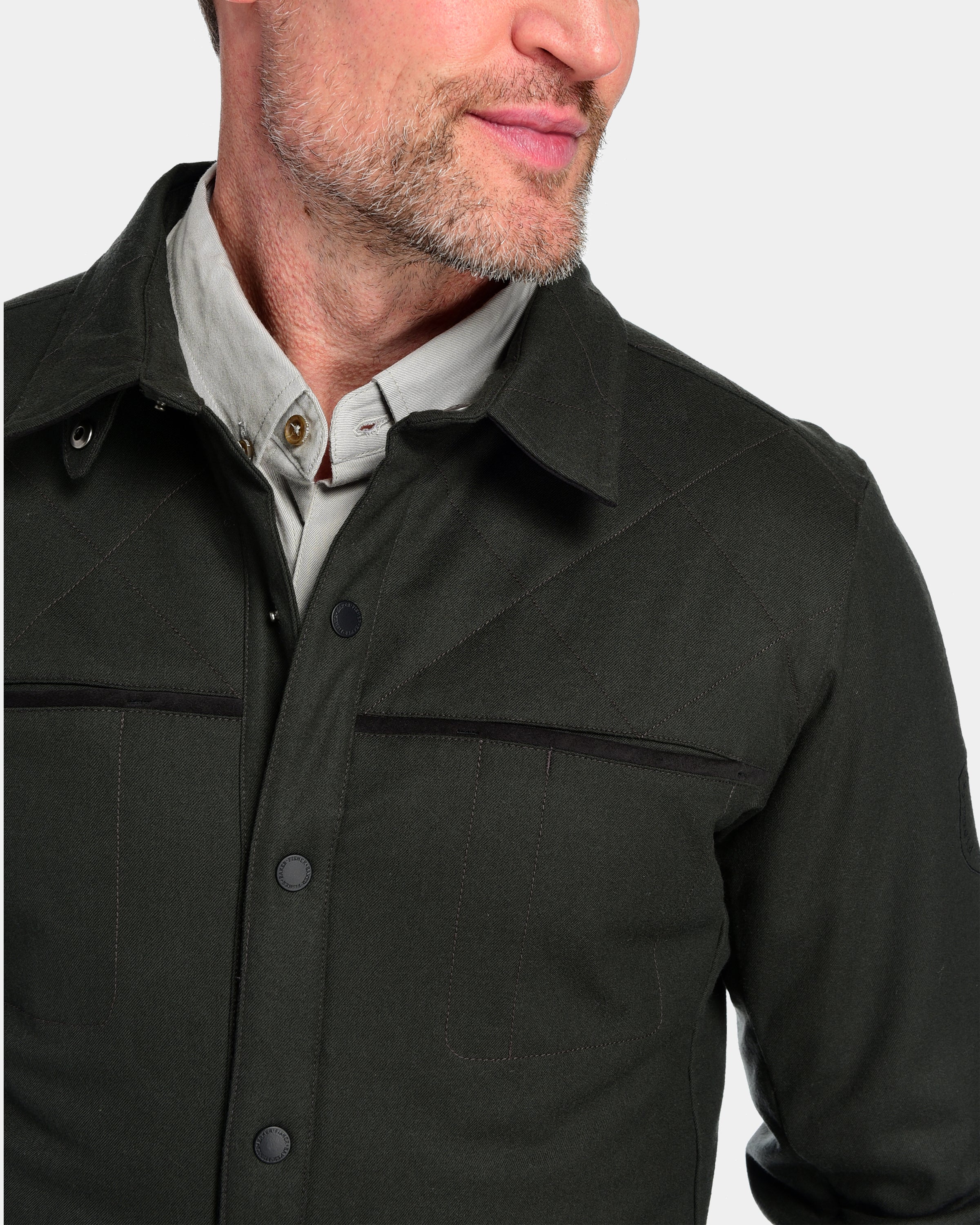 Men's Insulated CPO Jacket the Birmingham CPO Jacket by Fisher + Baker