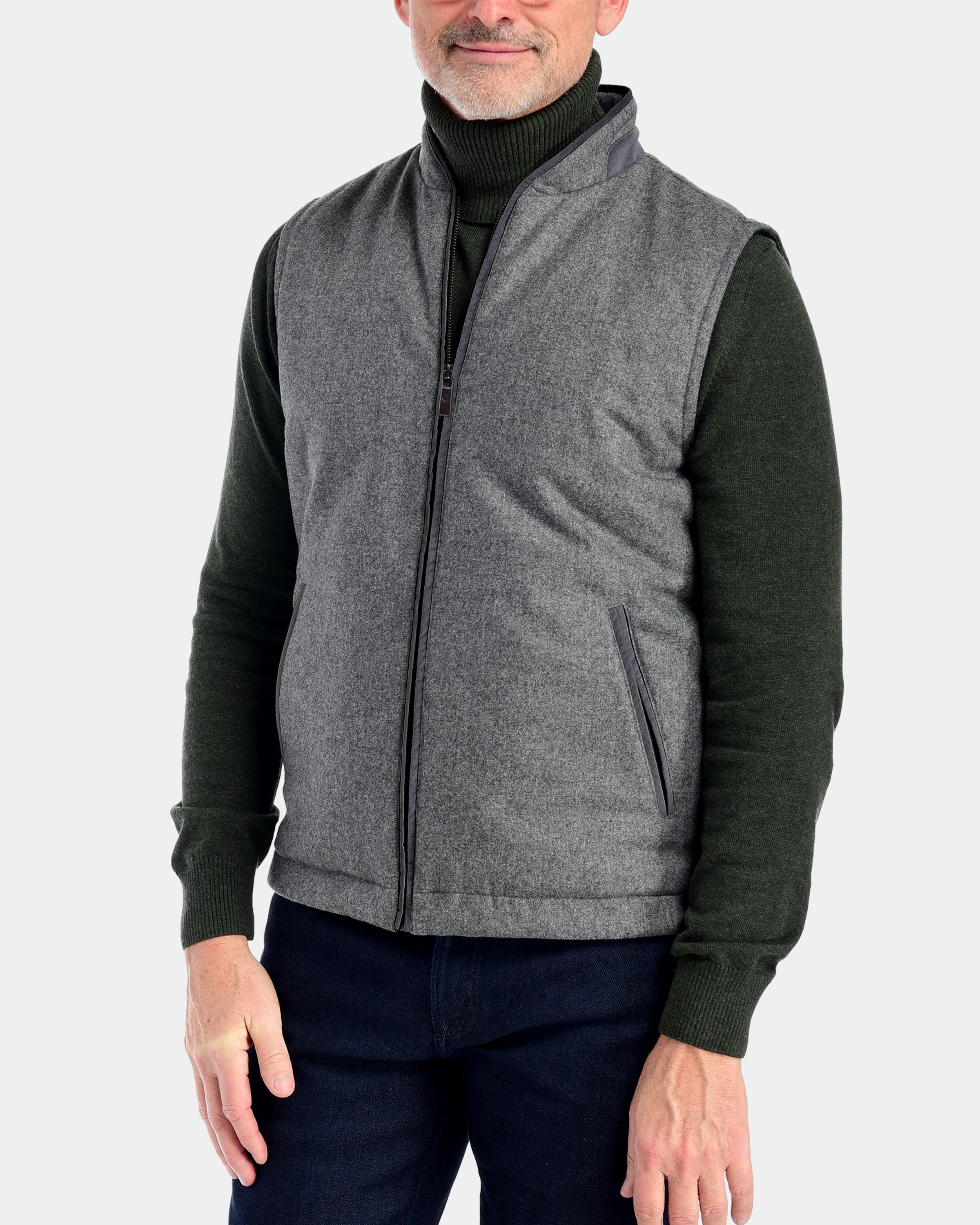 Men's Insulated and Lined Vest the Jameson Vest by Fisher + Baker