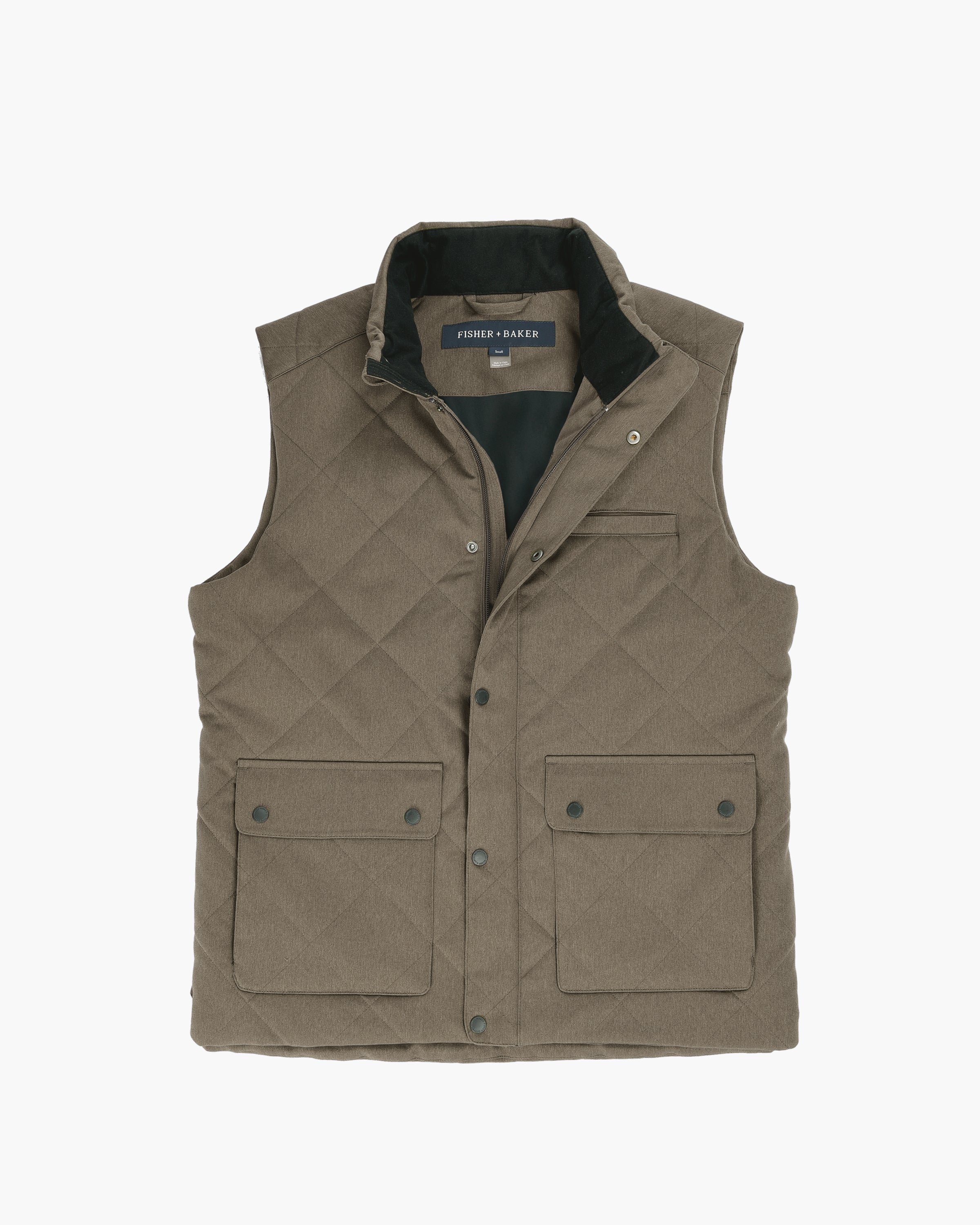 Men's Insulated and Lined Vest the Lexington Vest by Fisher + Baker