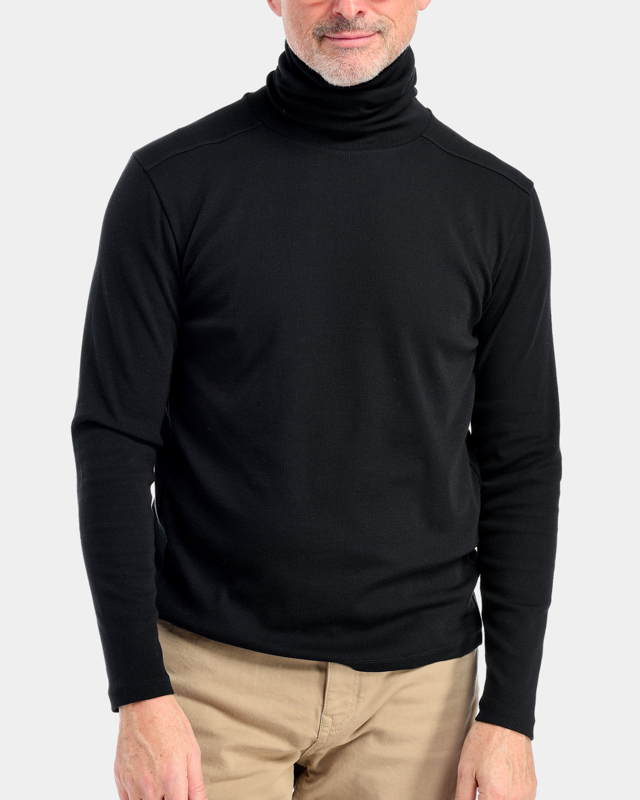 【PORTERNA】Bronn turtleneck T-shirt Burgundy Solid Nadia Turtleneck | Women's Tops | J.McLaughlin