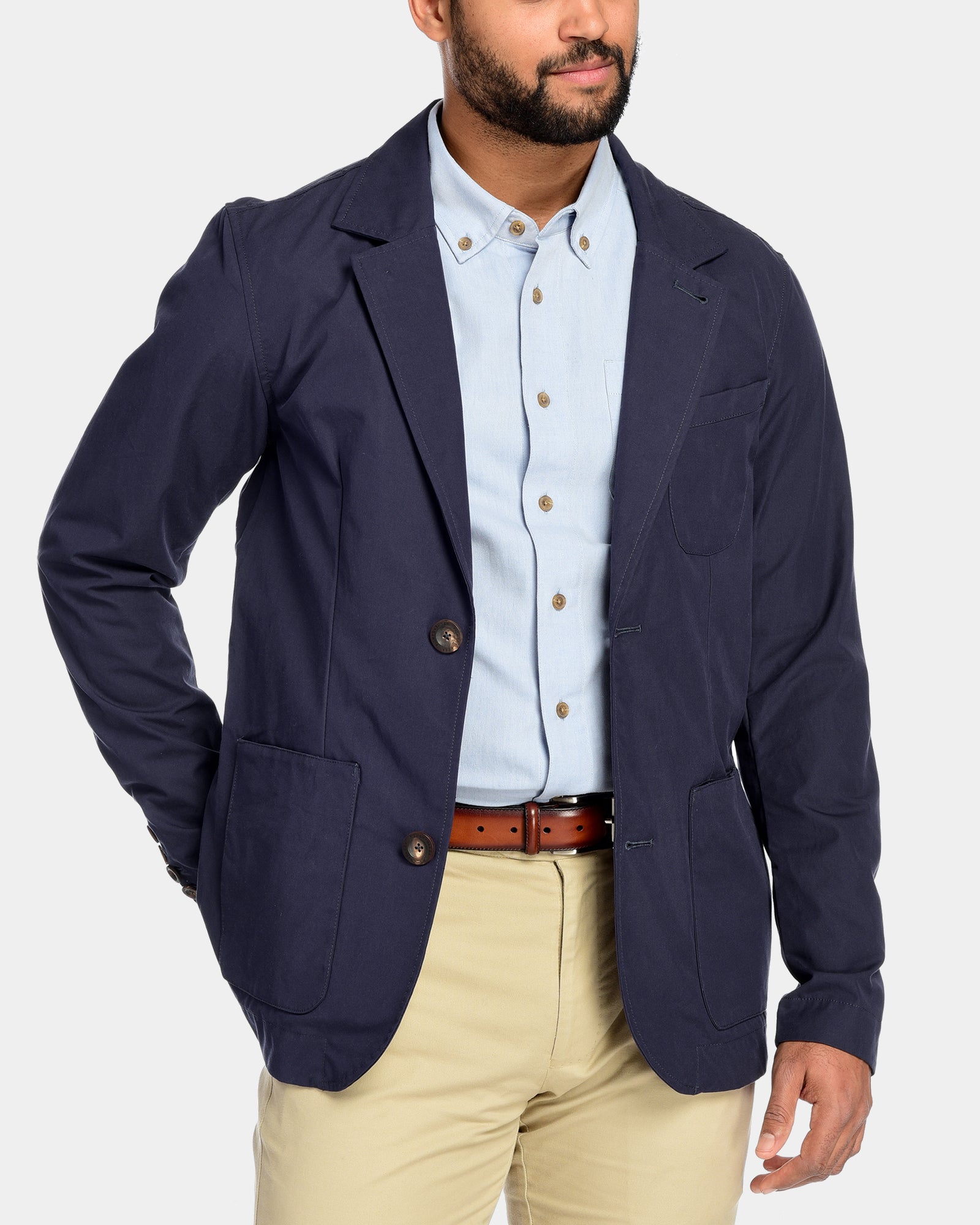 Men's Collins Linen Jacket by Fisher + Baker